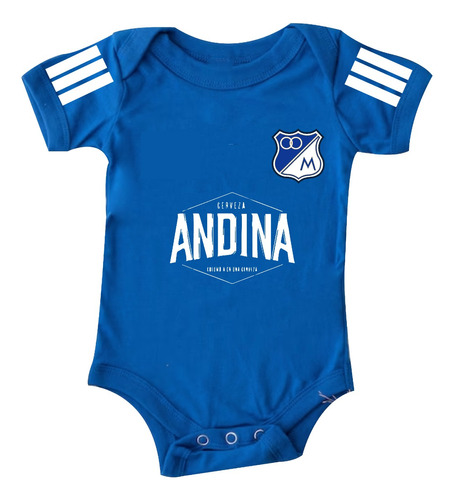 Mameluco Camiseta Millos Bebé 100% Algodón