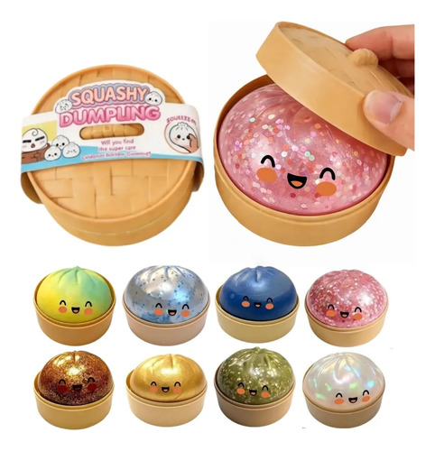 Sorpresa Brillante «dumpling Squishy» Para Adultos - | MercadoLibre