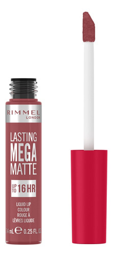 Rimmel Labial Líquido Lasting Mega Matte 210 Rose & Shine