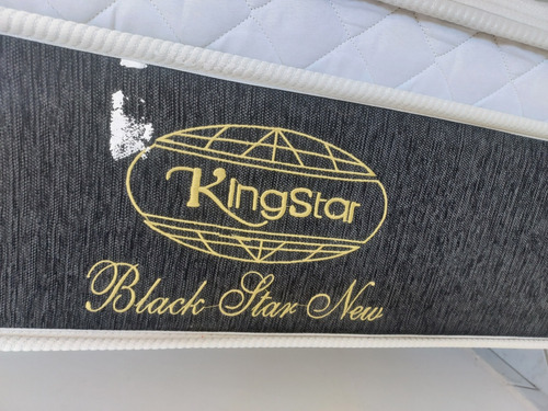 Colchão Queen 1.58 X 1.98 M Kingstar ( Blck Star New)