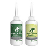 Kit 01 Anti Tartaro Lavizoo 01 Limpa Lagrimas Acida Cães