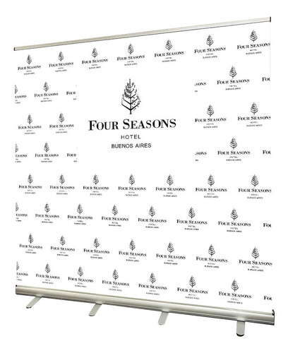 Banner Roll Up 200 X 200 Cms Con Lona Impresa