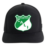 Gorra Deportivo Cali 5 Paneles Premiun Black