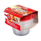 Betty Crocker Easy Seal Recipientes De Plástico Con Tapas, 8