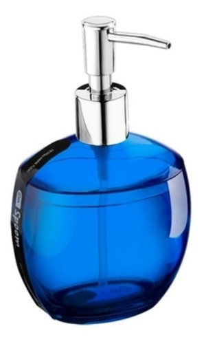 Dispensador De Jabón O Gel Antibacterial 350ml Brinox 20860 Color Azul