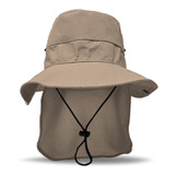 Sombrero Legionario Cazador 1pza Con Capa Protección Del Sol