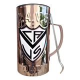 Vaso Guiro Velez Sarsfield Oficial Con Raspador 3/4 L - Full