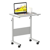 Sogesfurniture Carrito De Escritorio Con Ruedas Para Laptop,