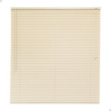 Cortina Persiana Horizontal Pvc 25mm Para Janela 120x160cm