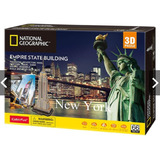 Rompecabezas En 3d Empire State - 66 Piezas 3d Puzzle