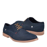 Zapatos Casuales Stylo 1506 Nobuck Marino 