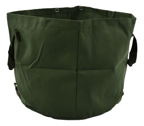 Bolsa De Lona Impermeable Para Hojas De Jardín, Gran Capacid