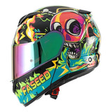 Casco Abatible Faseed Fs-908 Crazy