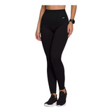 Calça Legging Sem Costura Preta Fitness Academia Cós Alto