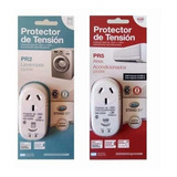 Protector De Tension  Acondicionado + Lavarropas Pack X 2 