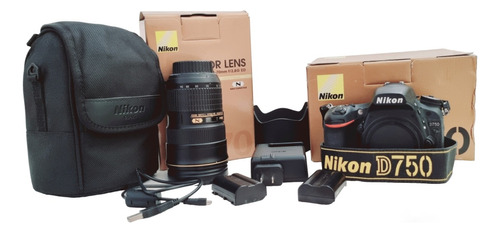 Nikon D750 Body + Lente 24-70 2.8 - Solo 37.000 Disparos! 