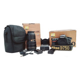 Nikon D750 Body + Lente 24-70 2.8 - Solo 37.000 Disparos! 