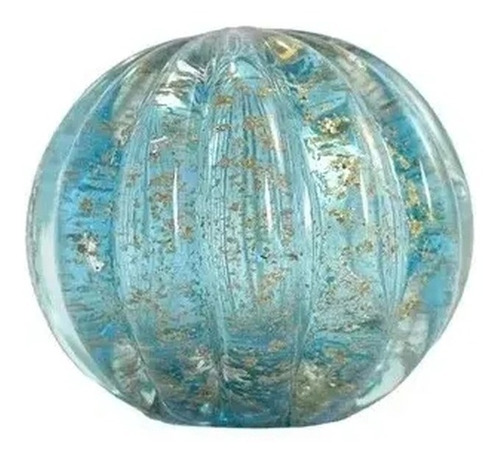 Esfera Murano Azul - Tamanho G - 12x12cm