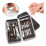 Set 12 Pzs Manicure Pedicure Acero Inox