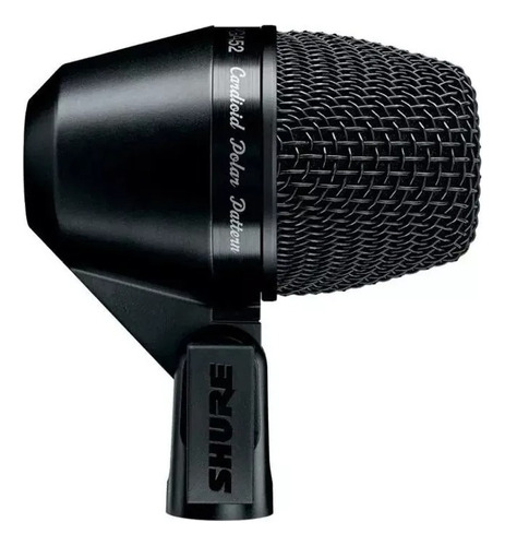 Microfone Shure Pga52 Lc Profissional P/bumbo D/bateria 