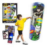 Batman Bop Bag For Kids Set - Paquete Con Saco De Boxeo De B
