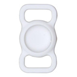 Funda Protectora Silicona Para Airtag Pet Blanco