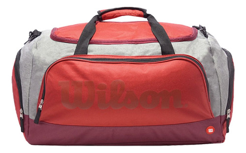 Bolso Wilson Deportivo Viaje Urbano Bolsillo Gimnasio Fit