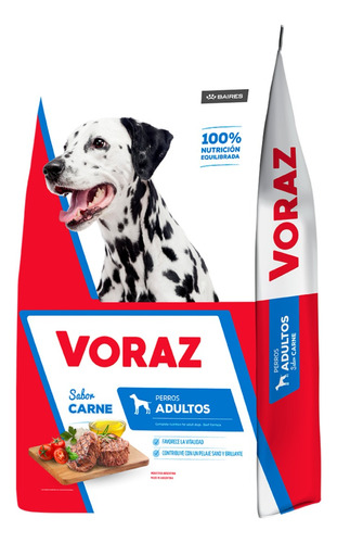 Voraz Perro Adulto Carne X 20 Kg - Happy Tails