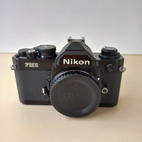 Nikon Fm2 Black - Apenas Corpo - Baixei Preço!!!!