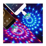 Mini Luz Bola Laser Usb Discoteca Carro + Conector Celular