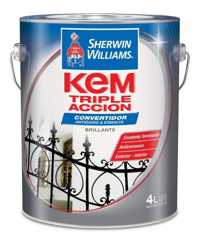 Kem Triple Accion Convertidor Antioxido Brillante 1 Litro 