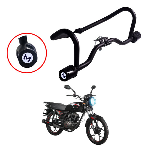 Slider Protector Reforzado Para Moto Veloci Boxter Rt 150