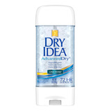 Dry Idea Gel Desodorante Antitranspirante, Sin Perfume, 3 On