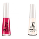 Rosa Hollywood + Via Lactea 5 Free Uñas Avon Secado Rapido