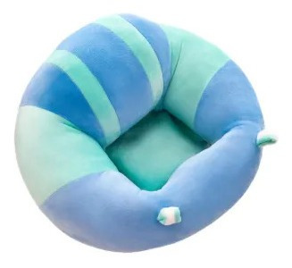 Almofada Sofá Para Bebês Azul