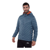 Campera Pluma Térmica Hombre Montagne Neegan C/capucha Cts 