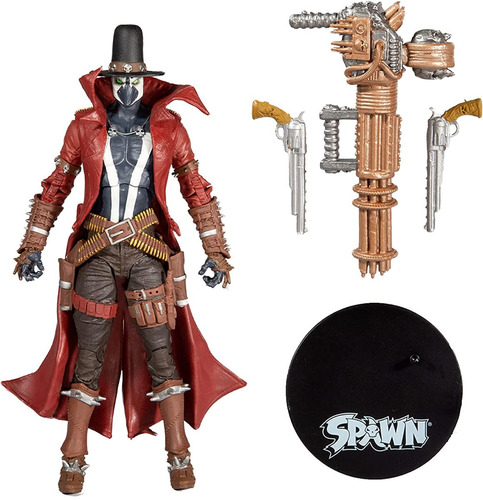 Spawn Gunslinger Minigun Figura De Acción Mcfarlane Toys