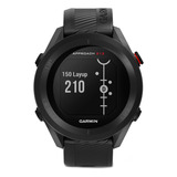 Relógio De Golfe Smartwatch Garmin Approach S12 Official Store, Cor Preta