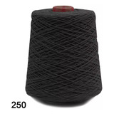 Barbante Euroroma Colorido N.4 600g 915mts Cor 0250- Preto