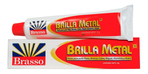Brasso Brilla Metal Pasta Para Pulir Metales Y Joyeria