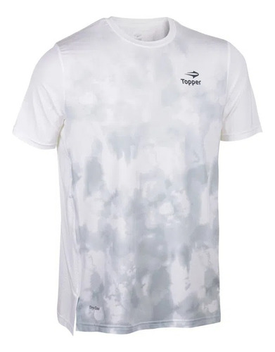 Remera Topper Hombre Tenis Gris Pur Diffused