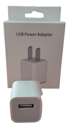 Cubo Cargador Lighting 5v 1a 5w Usb Power Adapter