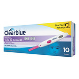 Teste De Ovulação Digital Clearblue Com 10 Testes