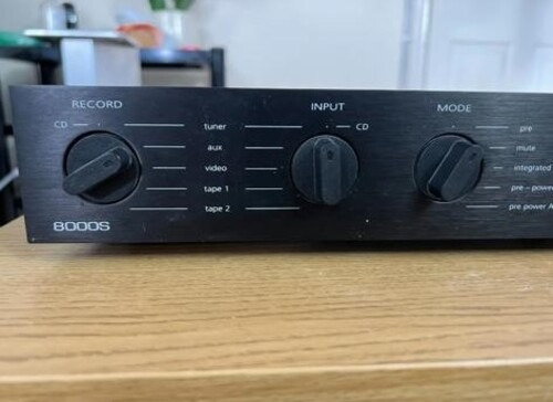 Audiolab 8000s Integrado, No Nad, Macintosh, Rotel, Sansui