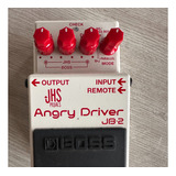 Pedal De Efecto Boss Jhs Pedals Angry Drive Jb-2  Blanco