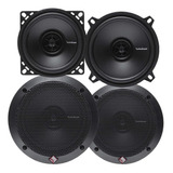 Combo Parlantes Rockford Fosgate 4 Pulgadas + 5.25 Auto