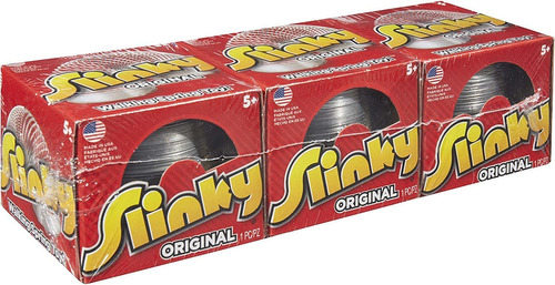 El Paquete Original De Slinky Brand Metal Slinky, Paquete De