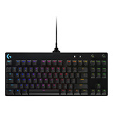 Logitech G Pro Tkl Teclado Mecánico Con Cable Para Juegos,.