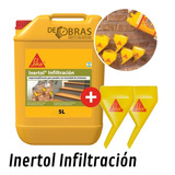 Sika Inertol Infiltracion Humedad Cimiento 5lts + 2 Embudos