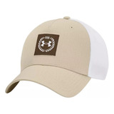 Gorra Fitness Under Armour Isochill Armourvent Beige Hombre